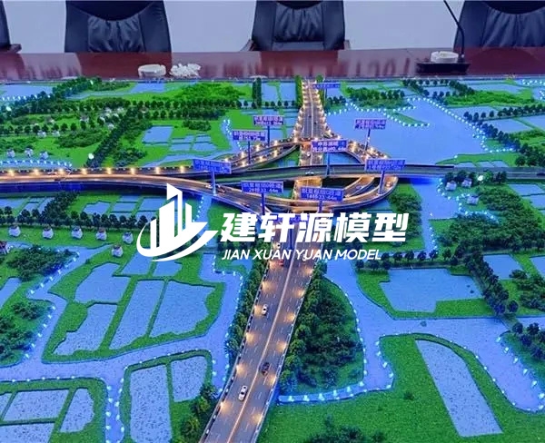 昌图高速公路沙盘定制